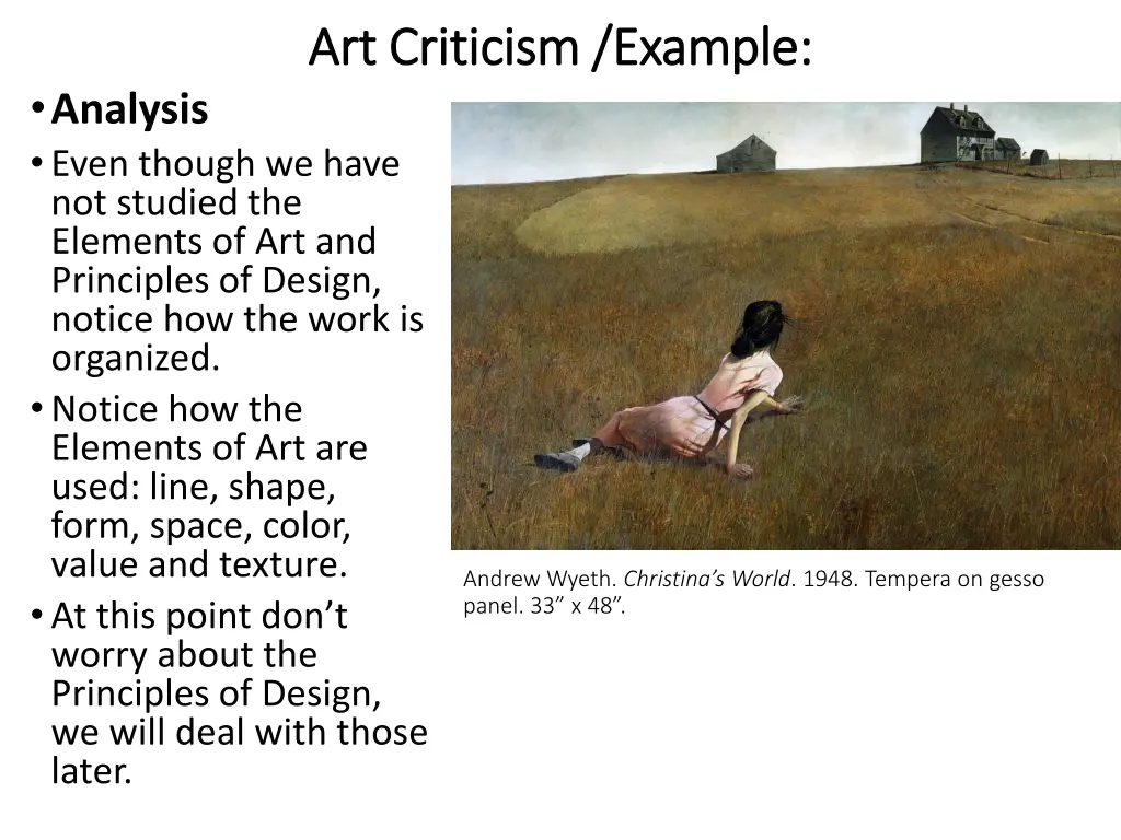 art criticism example art criticism example 5