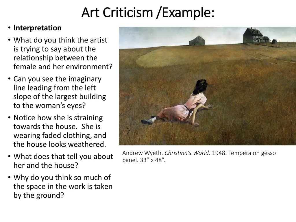 art criticism example art criticism example 7