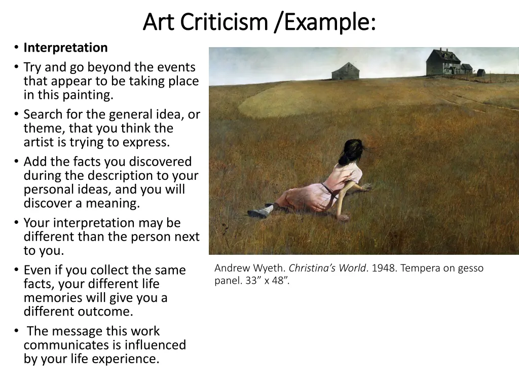 art criticism example art criticism example 9