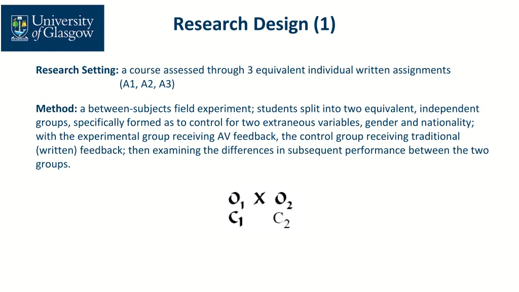 research design 1