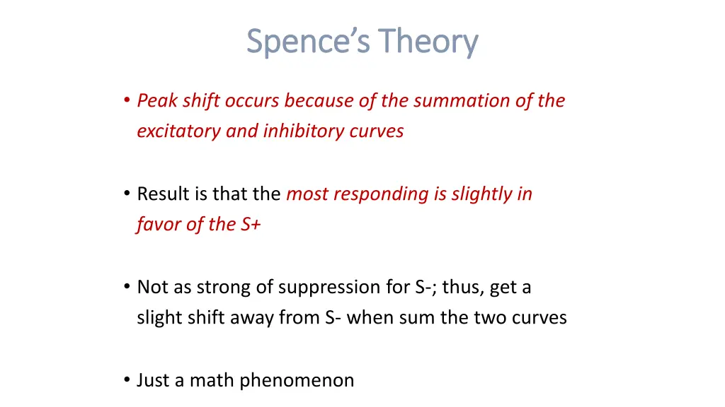 spence s theory spence s theory