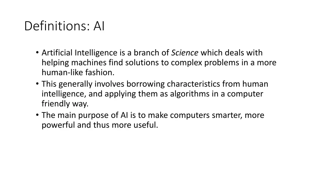 definitions ai