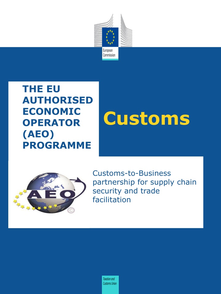 the eu authorised economic operator aeo programme