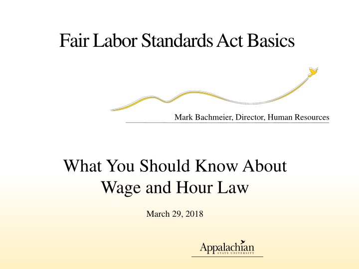 fair labor standards act basics