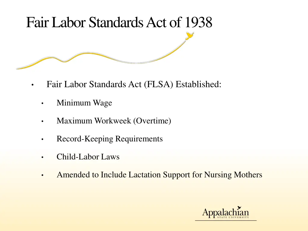 fair labor standards act of 1938 1