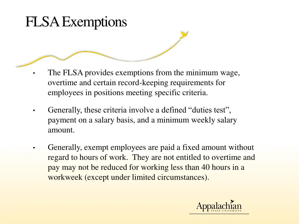 flsa exemptions