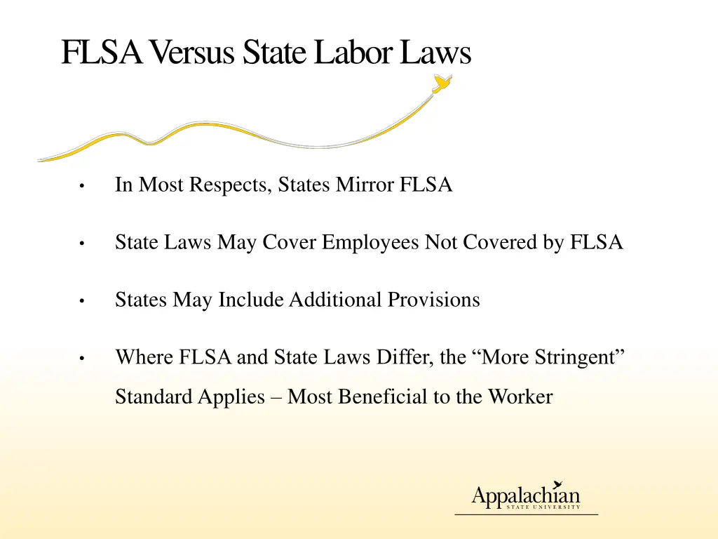 flsa versus state labor laws