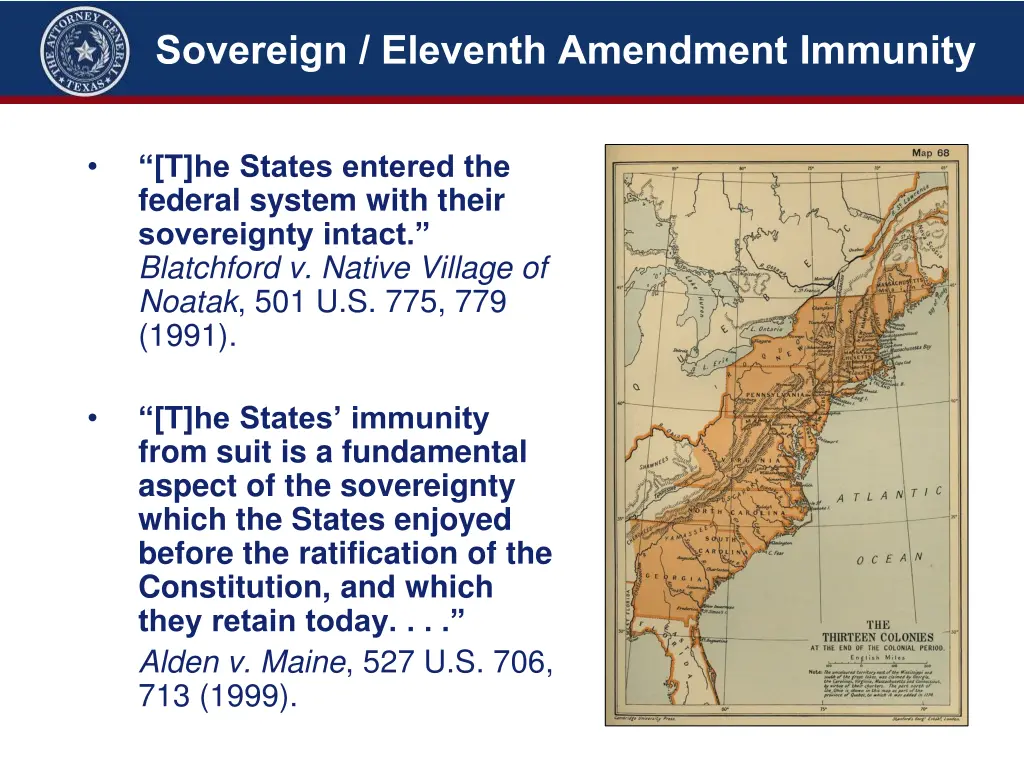 sovereign eleventh amendment immunity 1