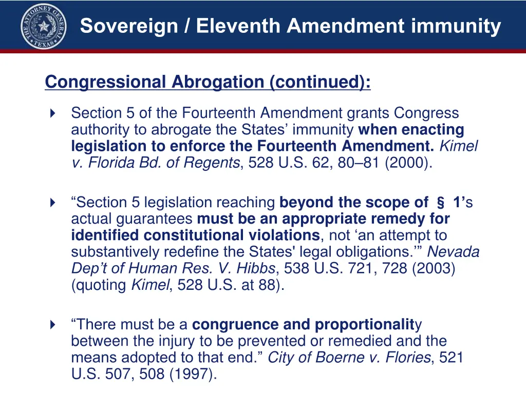 sovereign eleventh amendment immunity 6