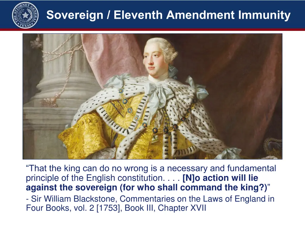 sovereign eleventh amendment immunity