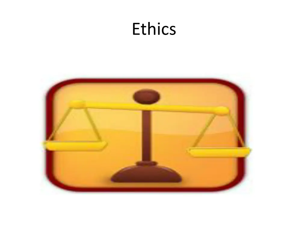 ethics