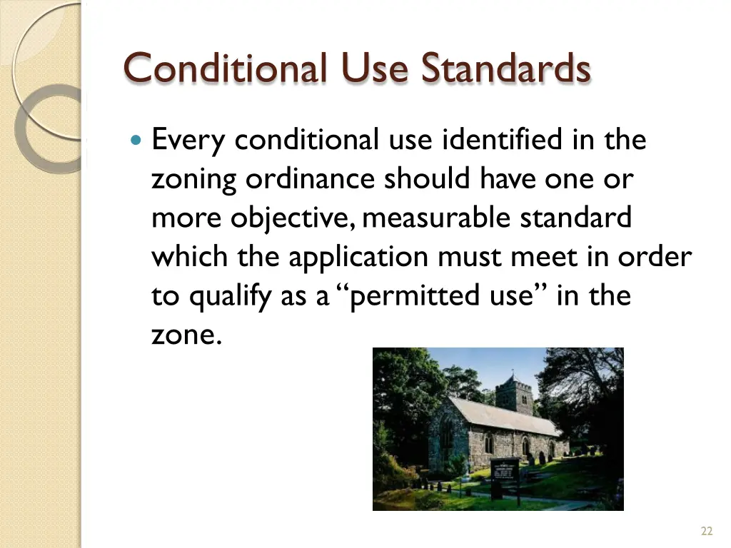 conditional use standards