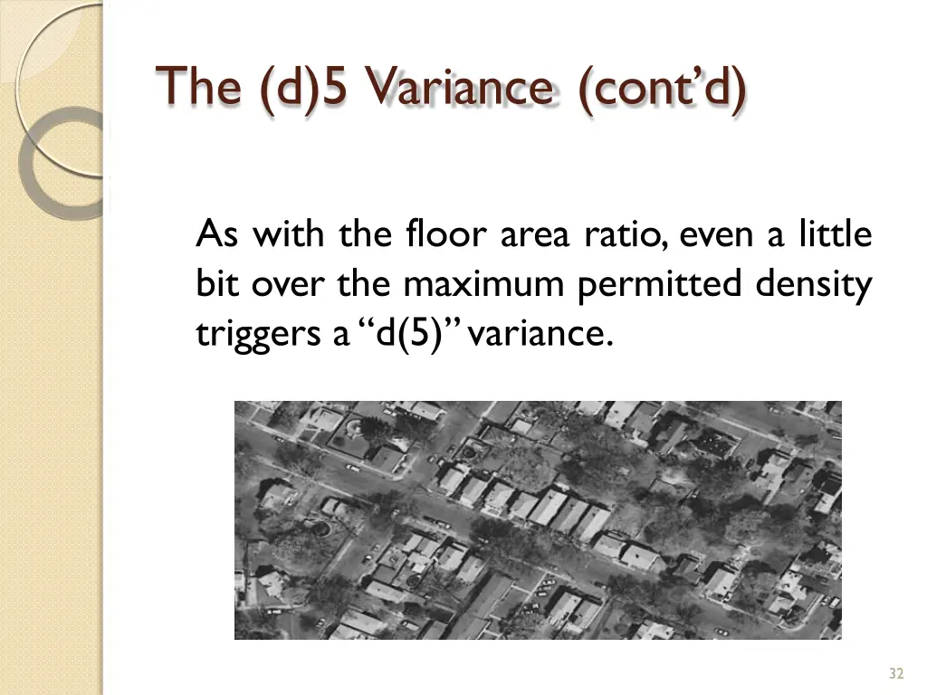 the d 5 variance cont d 1