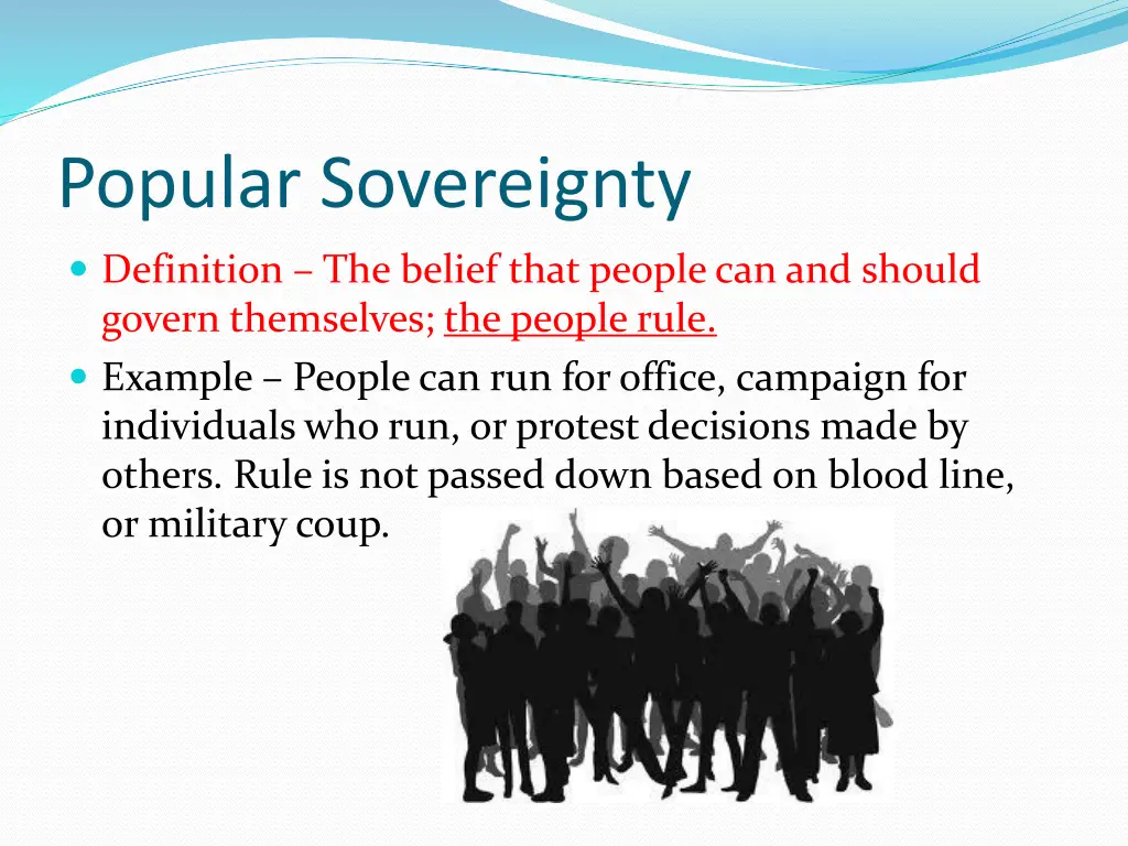 popular sovereignty