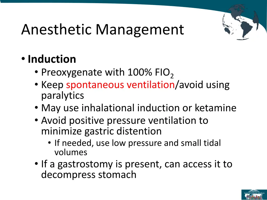 anesthetic management 1