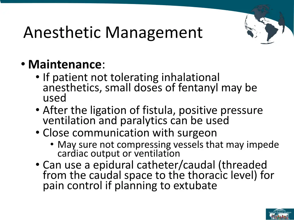 anesthetic management 5