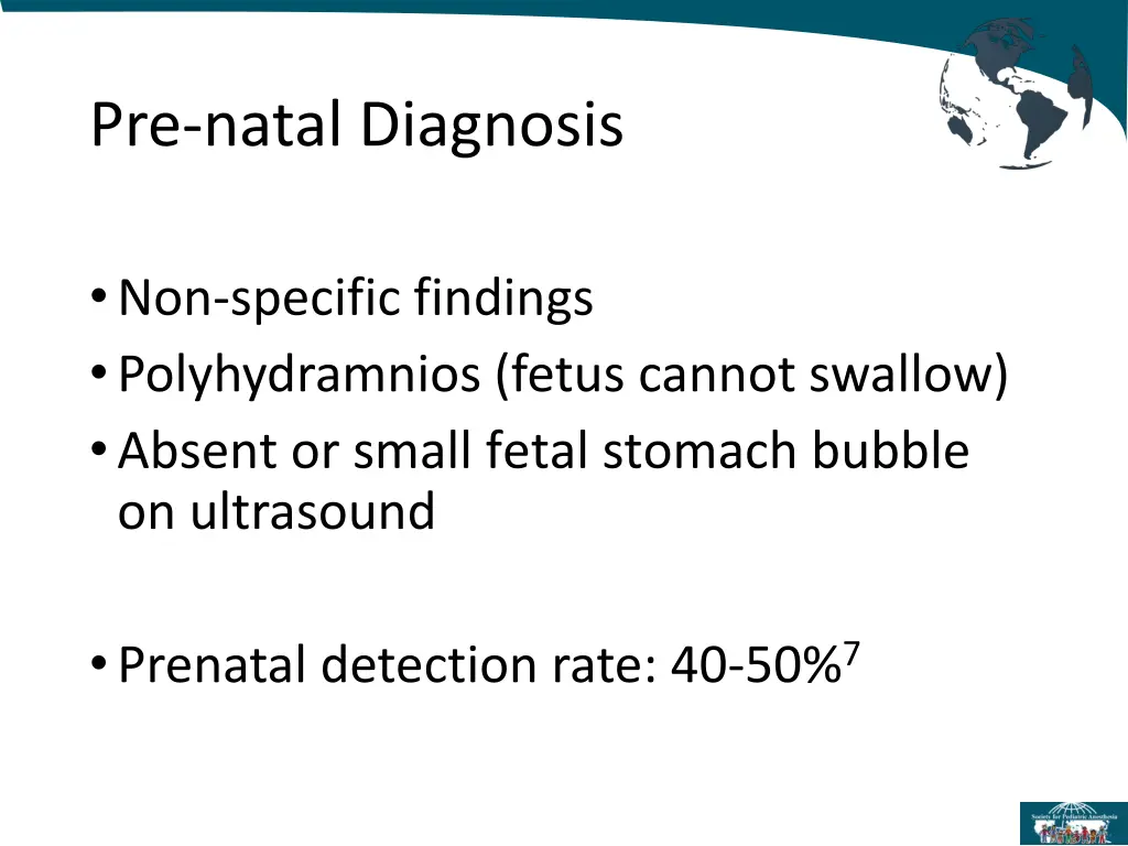 pre natal diagnosis