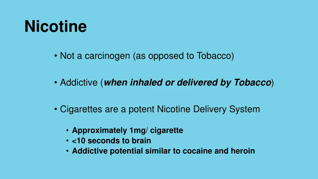 nicotine