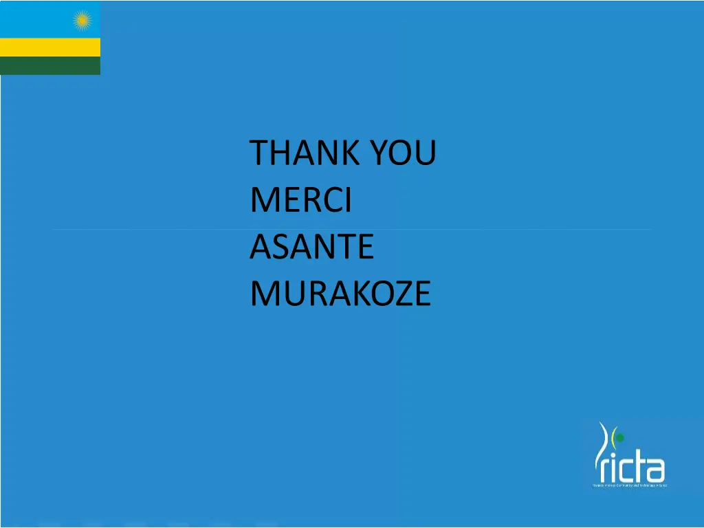 thank you merci asante murakoze