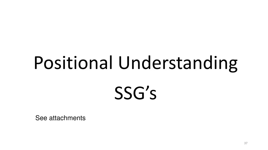 positional understanding 1