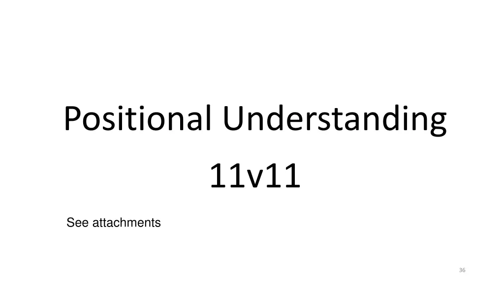 positional understanding