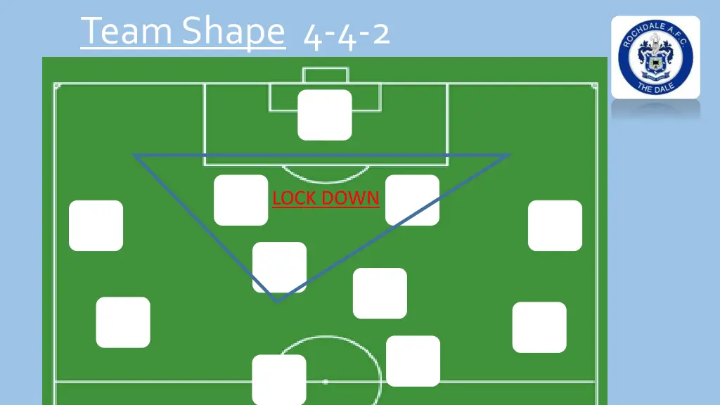 team shape 4 4 2