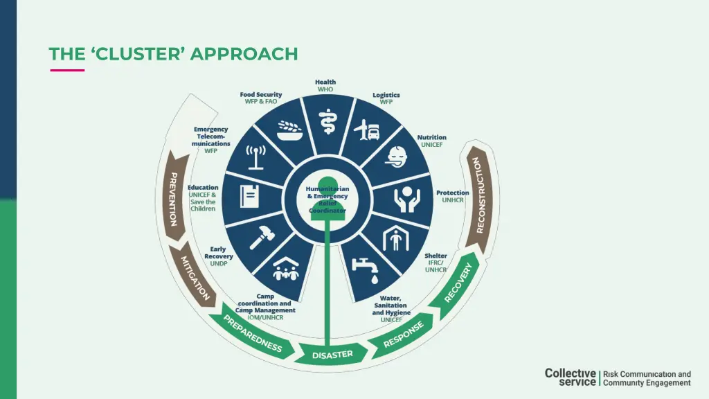 the cluster approach