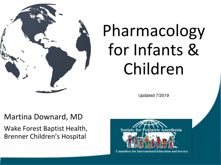 pharmacology for infants children