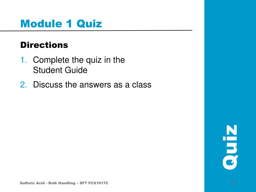 module 1 quiz