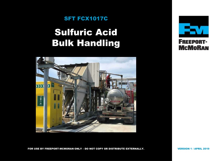 sft fcx1017c sulfuric acid bulk handling