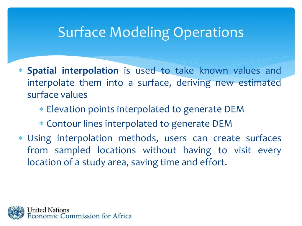 surface modeling operations 7