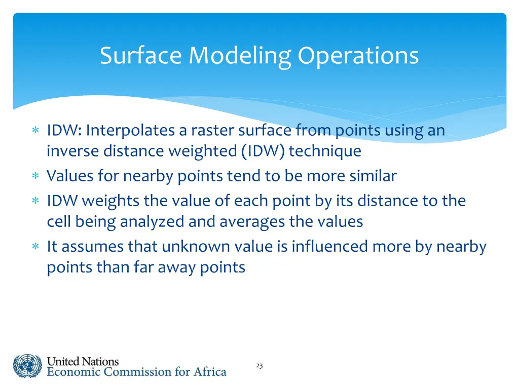 surface modeling operations 9