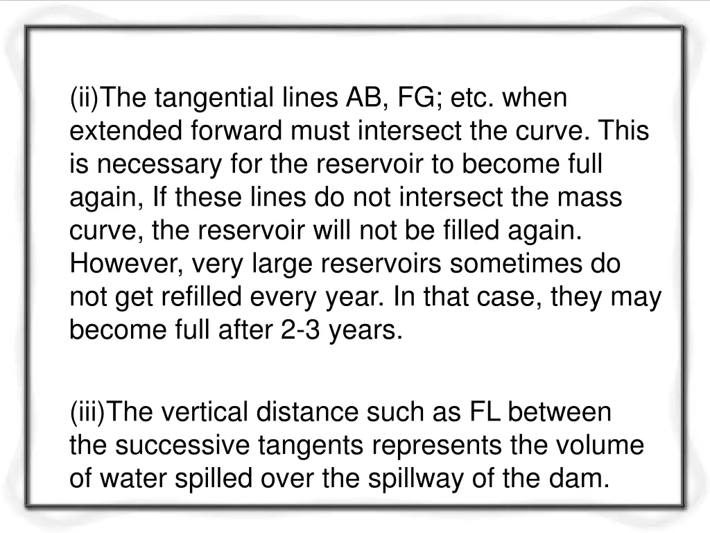 ii the tangential lines ab fg etc when extended