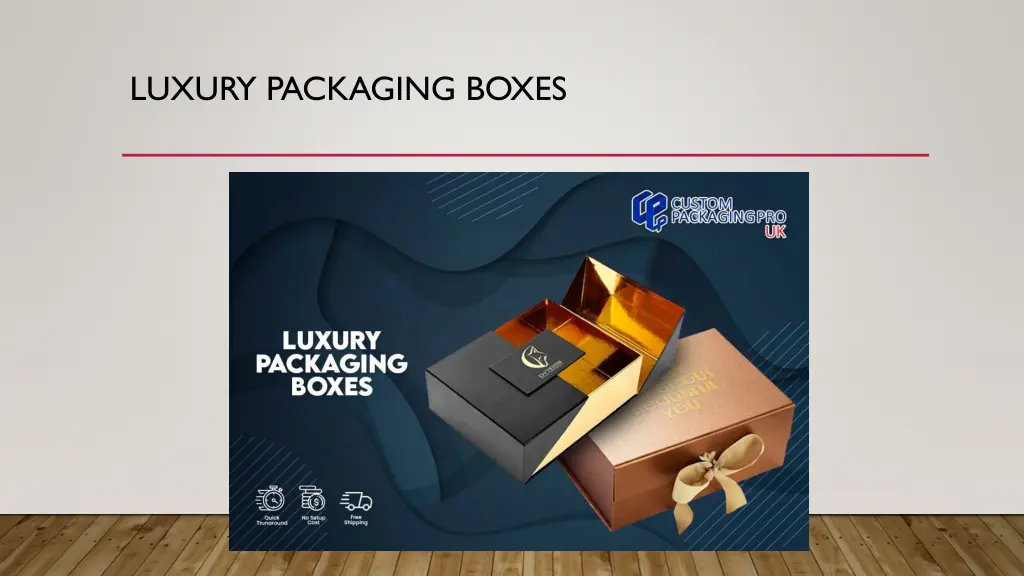 luxury packaging boxes