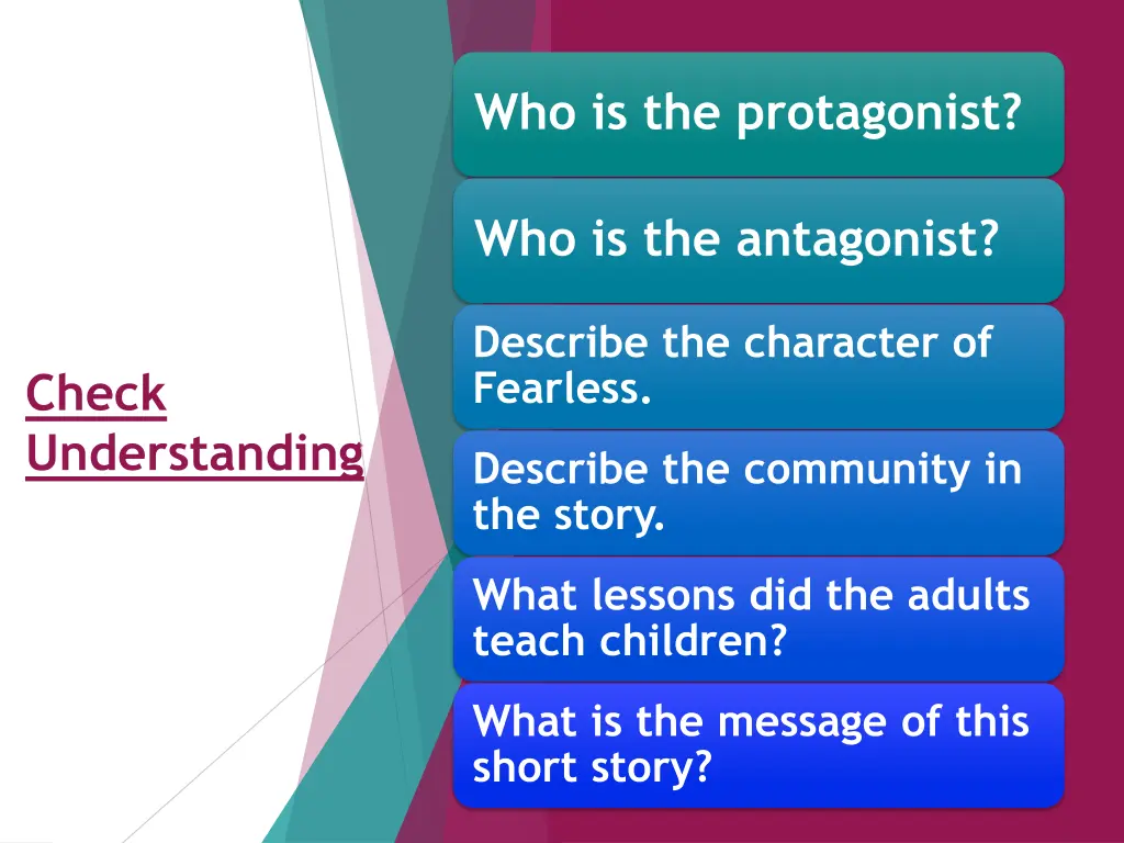 who is the protagonist