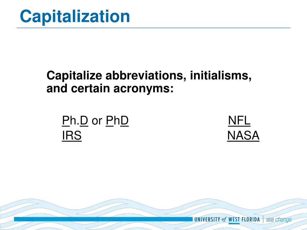 capitalization 5