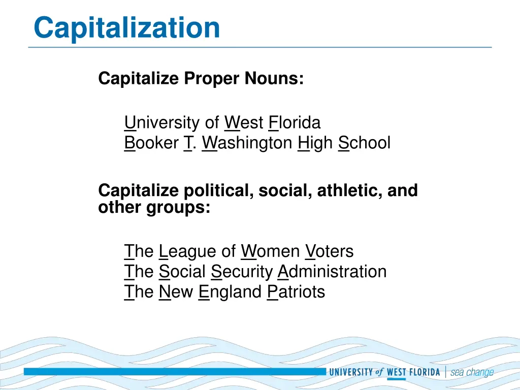 capitalization 6