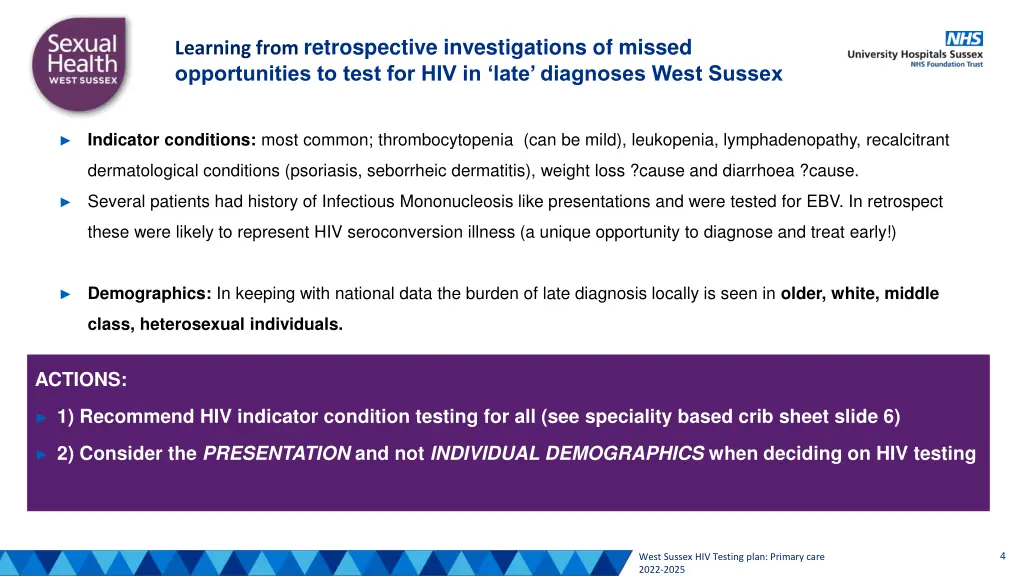 learning from retrospective investigations