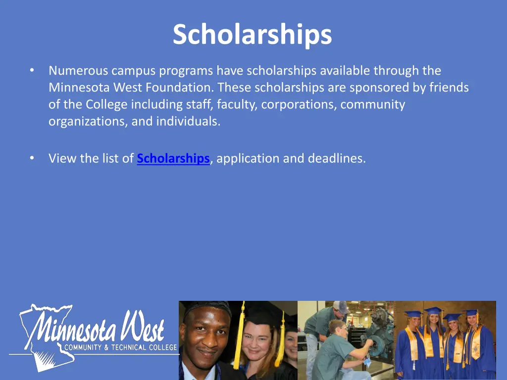 scholarships