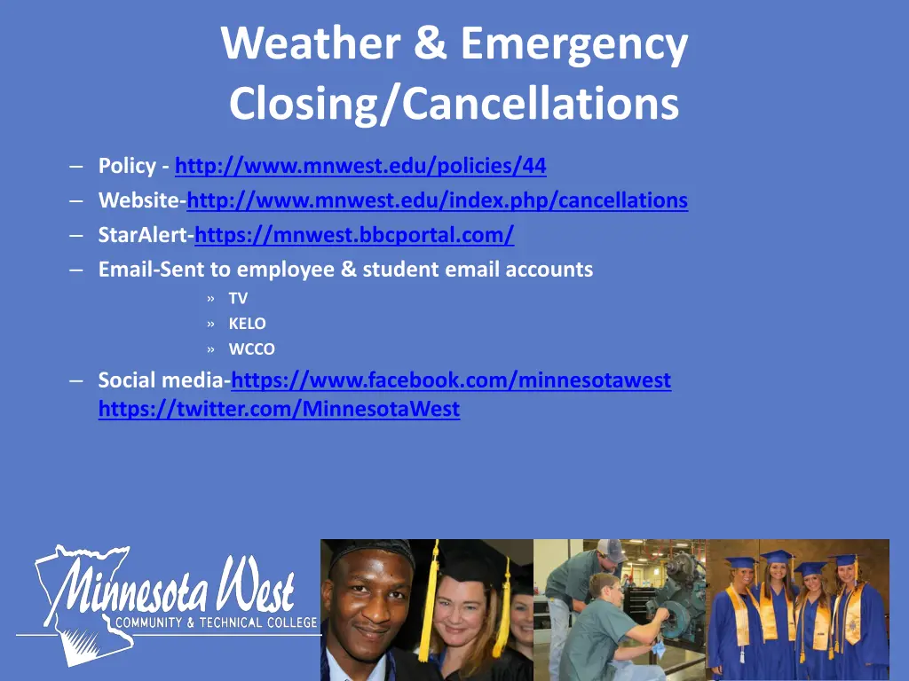 weather emergency closing cancellations