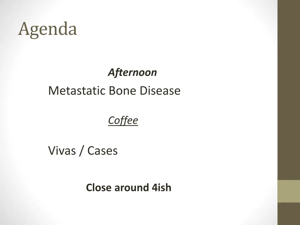 agenda 1