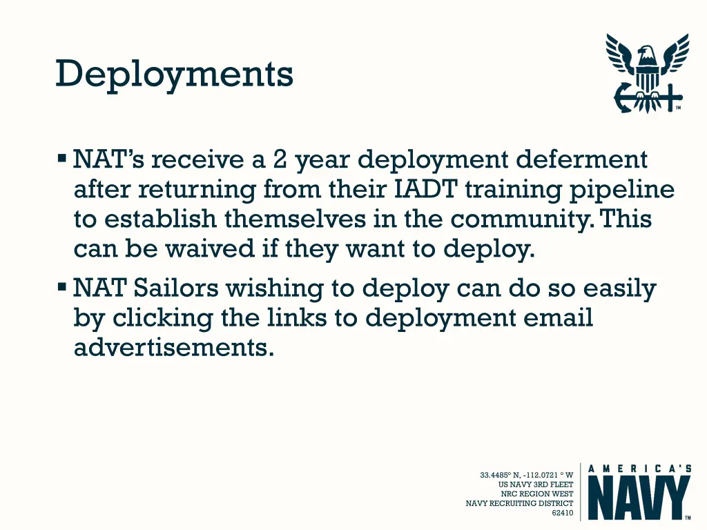 deployments