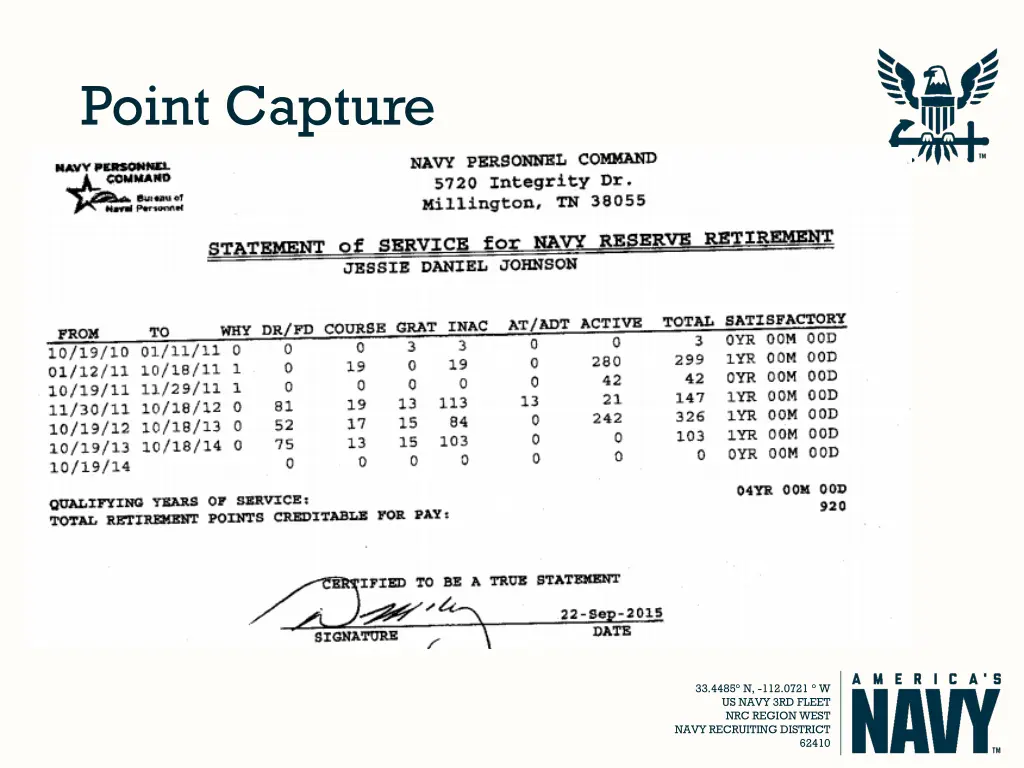 point capture