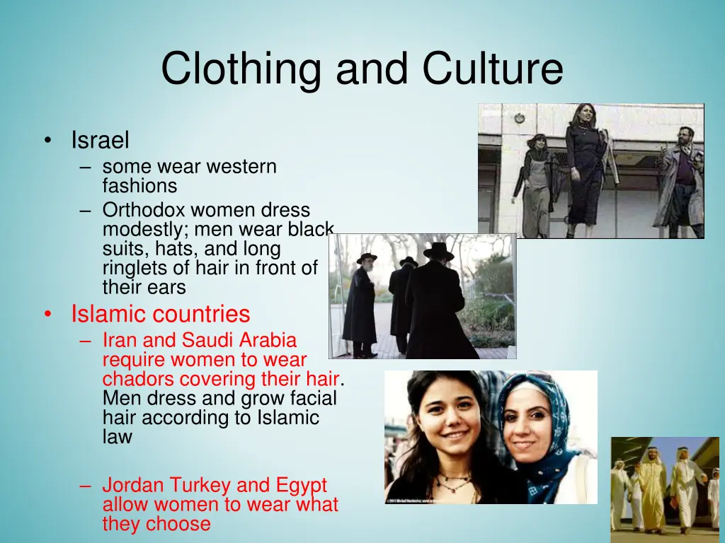 clothing and culture