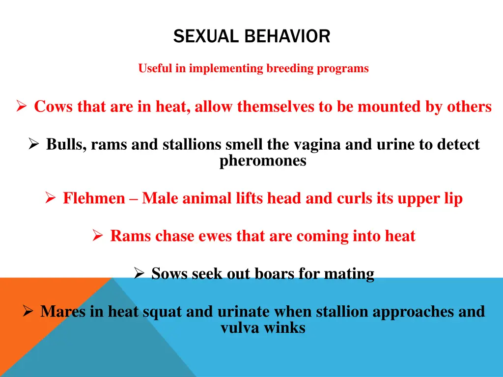 sexual behavior