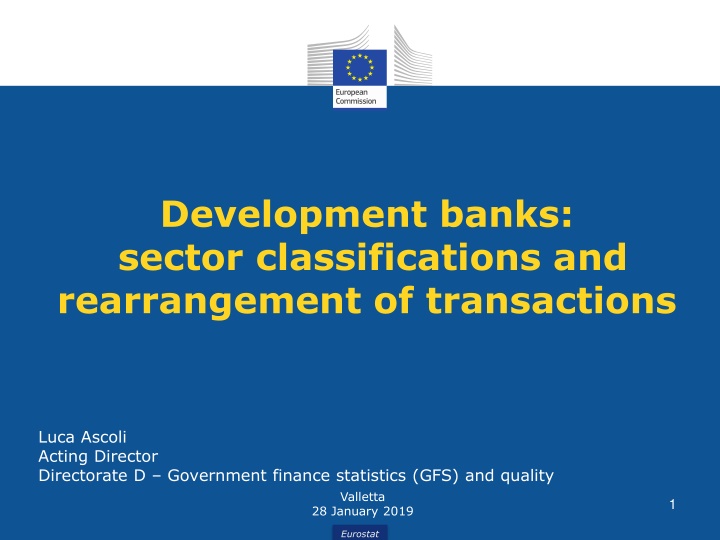 development banks sector classifications