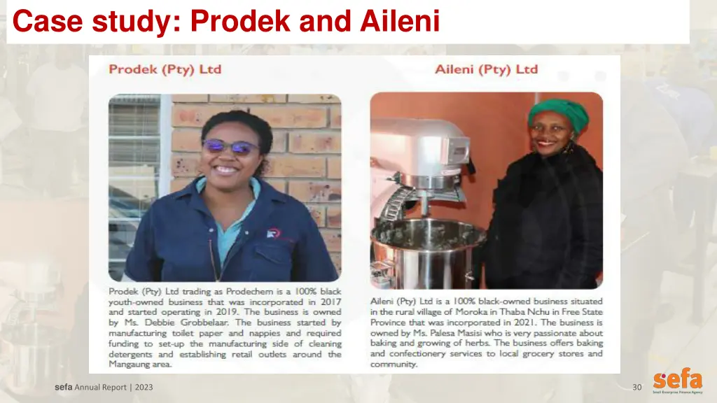 case study prodek and aileni