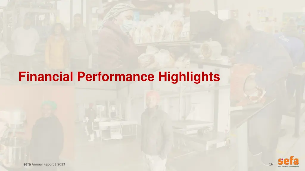 financial performance highlights