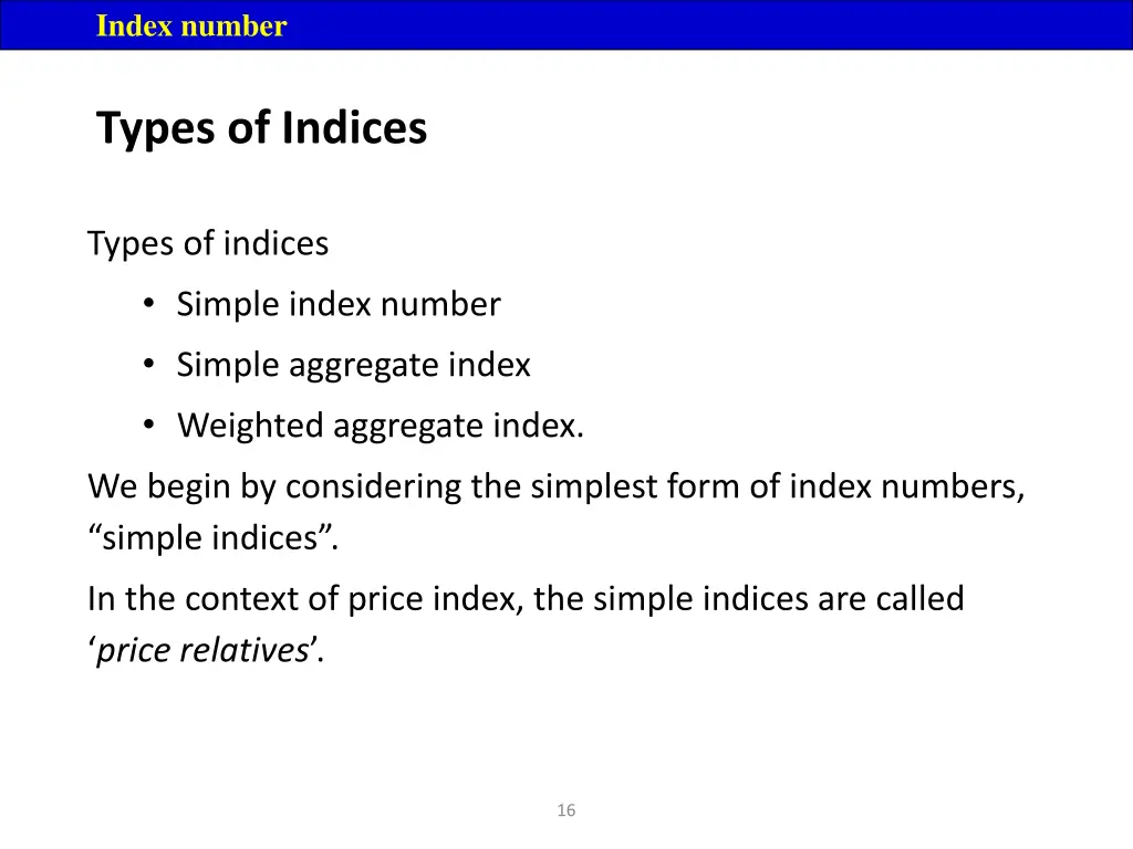 index number 2