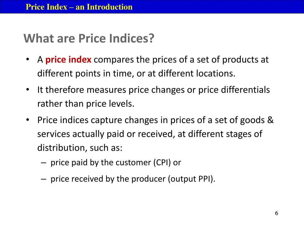 price index an introduction 2